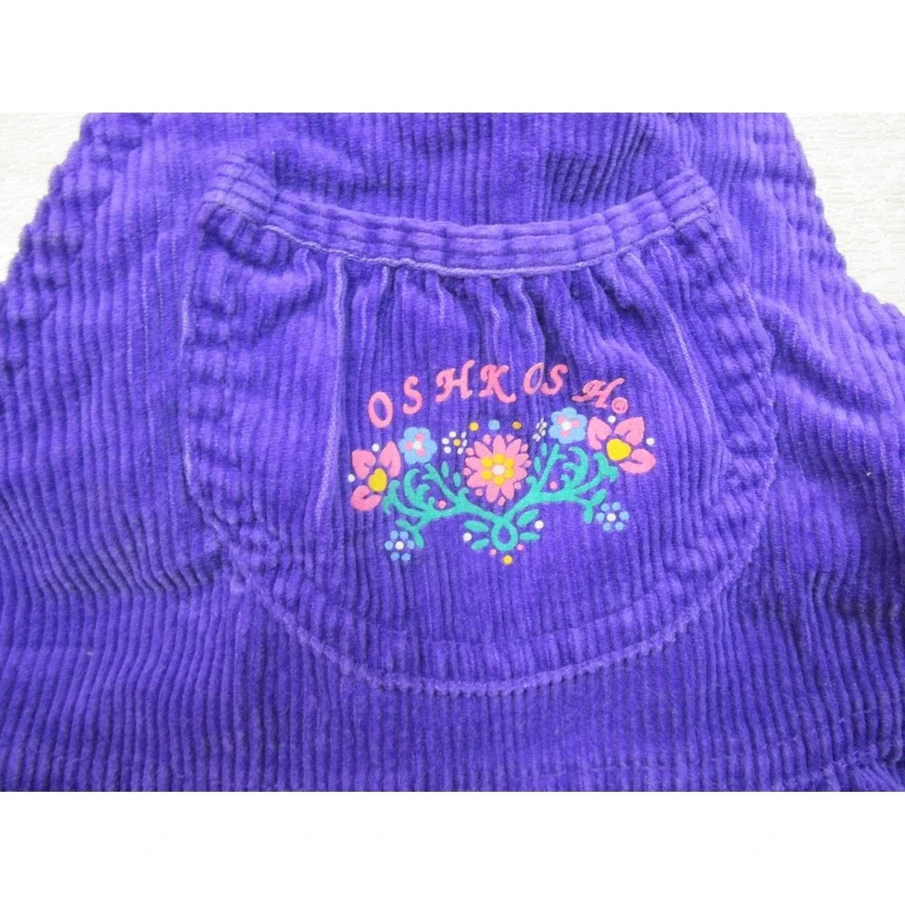 OSH KOSH B'GOSH Vestbak Toddler Vintage Made USA‎ Cotton Overalls Size 4T Romper